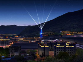 重慶云陽工業(yè)園區(qū)夜景亮化設(shè)計(jì)